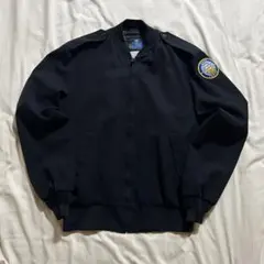 美品✨米軍実物US NAVYオフィサージャケット ライナー付 黒 短丈ミリタリー