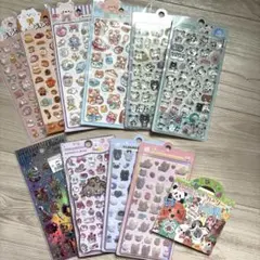 ぷくぷくシール4点セット①