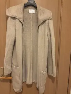 フォクシーカシミヤシルクアンサンブルセット エンジェルロングカーデ二点おまとめ ロングカーディガン 白 レディース[品番：AGCW0002109