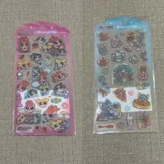 ドロップジェリーシール　パワーパフガールズ トムとジェリー ジュエリーシール