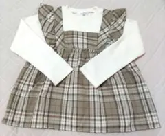 SLAP SLIP 長袖　肩フリル　秋冬　120cm