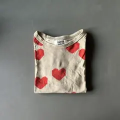 MARKEY'S ◯ HOGAN ハート柄 Tシャツ 110cm