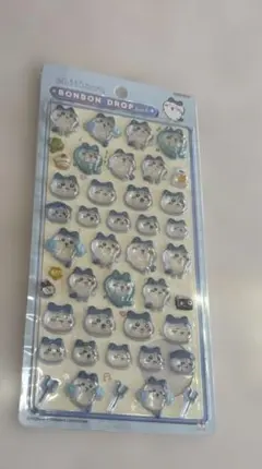 ちいかわボンボンドロップシール　ハチワレ
