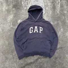 90's oldgap フェード ネイビー パーカー y2k archive