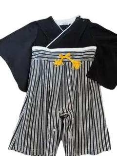 ベビー袴ロンパース 初節句 100日祝い 男の子　 80サイズ