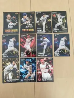 カルビー プロ野球チップス カード 11枚セット