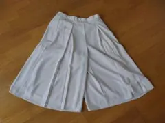 GU ホワイト ワイドパンツ XL