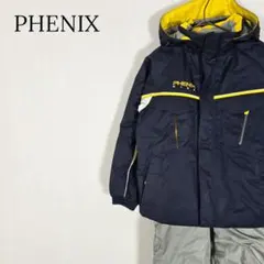 【セットアップ】PHENIX スキーウェア 上下セット 130 キッズ ネイビー