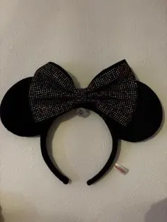 ミッキー耳カチューシャ ビジュー付き