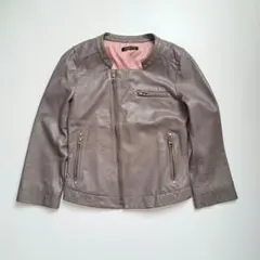 ライダースレザージャケット〔イタリアンラムスキン〕