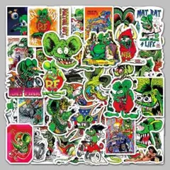 50枚　ラットフィンク スケボー　ステッカー