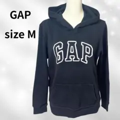 Ⓜ 様専用♡GAP ロゴ刺繍 パーカー ブラック Mサイズ フーディ