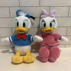 ドナルド＆デイジー ぬいぐるみバッジ セット