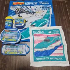 E5はやぶさ 子ども用弁当箱セットのサムネイル