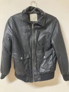ZARA ライダース　革ジャン　革ジャケット