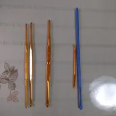 かぎ針セット クロバー他3本　毛糸用とじ針