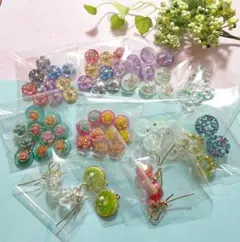 カボション&チャームアソート☆7500円相当 a'59 ハッピーバック/チャーム