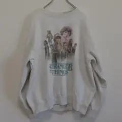 Stranger Things スウェット Netflix　プリントトレーナー