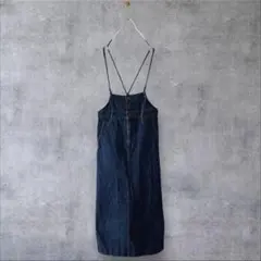 ☆美品◆アーバンリサーチロッソ◆別注Wrangler×ロッソサロペットスカートI