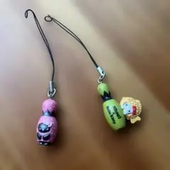 ROUND1 ハローキティ ストラップ2個セット