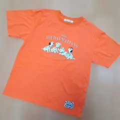 SALE　Disney 101匹わんちゃん Tシャツ オレンジ　FREEのサムネイル
