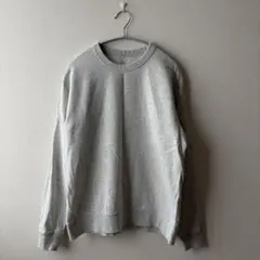 お値下げ不可｜無印良品｜MUJI ライトスウェットクルーネック長袖Tシャツのサムネイル