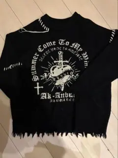 AC/DC リメイク フリンジ Tシャツ バンT y2k パンク ロック 黒 - メルカリ