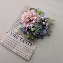 ハンドメイド　コサージュ