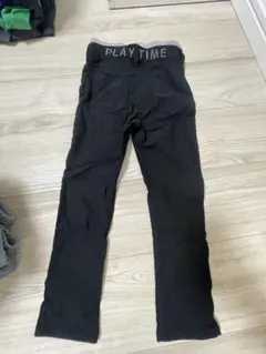 PLAY TIME 黒 長ズボン120