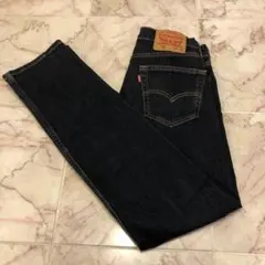 リーバイス505 W28L32 デニム　インディゴブルー