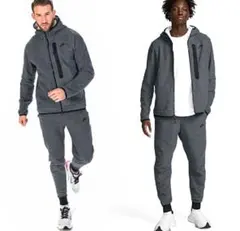Nike フード付きスウェットパンツ グレー