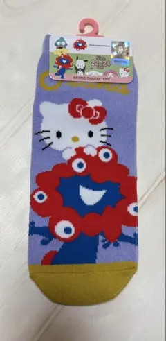 ミャクミャク 万博 ハローキティ サンリオ ソックス　靴下　22〜24cm