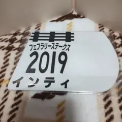 出走馬ミニゼッケンコースター　インティ
