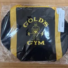 GOLD'S GYM ジムバック ブラック イエローのサムネイル