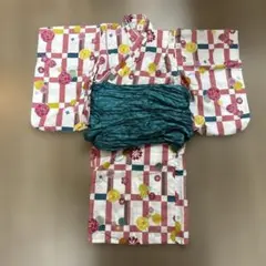 dev!rock 浴衣 110cm 花柄のサムネイル