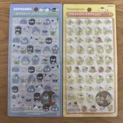 【新品】ボンボンドロップシール　サンリオ　ミニ　はぴだんぶい　ポムポムプリン