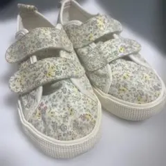 H&M 花柄スニーカー マジックテープ サイズ18cmのサムネイル
