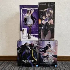 【4点セット】オーバーロード フィギュア アインズ アルベド bicute 他