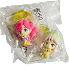 64♢ガチャ　うる星やつら すわらせ隊 カプセルトイ　ラム　ラン