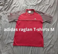 adidas Raglan T-shirts red 00s