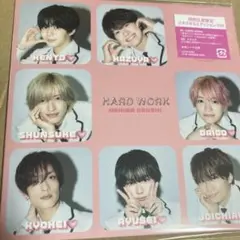 【 予備ページ 】 なにわ男子 HARD WORK CD スキスギるエディション