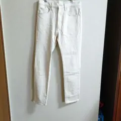 無印良品　メンズ　ホワイトデニムパンツ　W31XL30のサムネイル