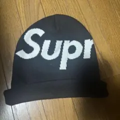 キムタク 私物 Supreme Big Logo Beanie ニット帽 黒 - メルカリ