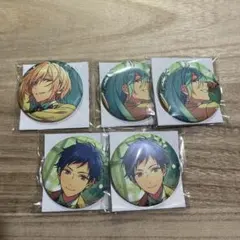 あんスタ 5周年 缶バッジ 英智 渉 弓弦