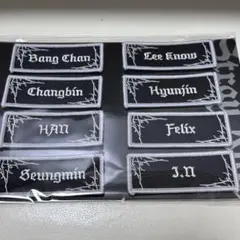 stray kids dominATE アプグレ ワッペン 【ハン】