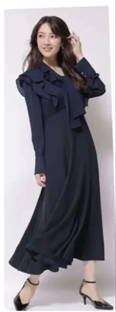 Apuweiser-riche 長袖ワンピース