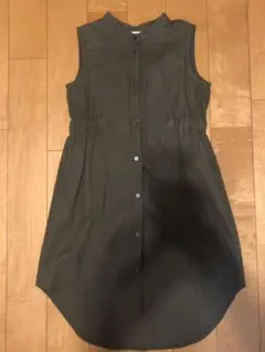 ワンピース　チュニック　カーキ色　120cm