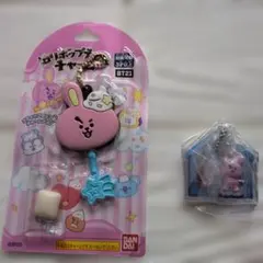 BT21 COOKY ロリポップチョコチャーム キーホルダー 2点