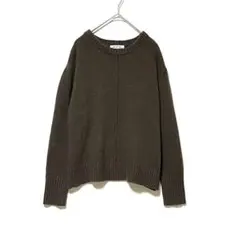 3291 ナチュラルビューティーベーシック ニット セーター 長袖 M ブラウン