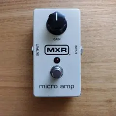 MXR Micro Amp Rare 1980 Block Logo - メルカリ